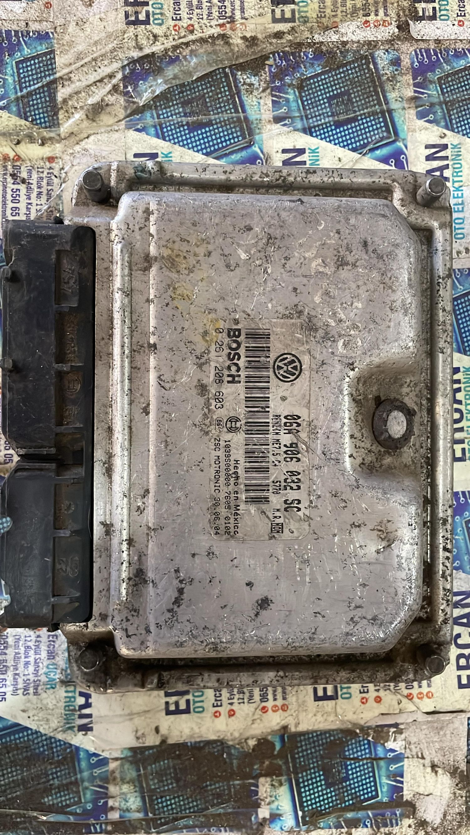 06A906032SC VW Beetle 2.0 Motor Beyni